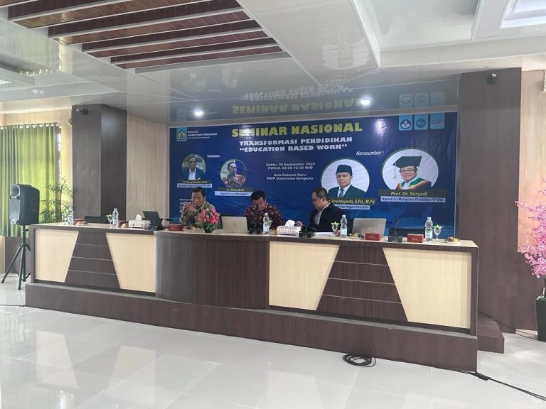 SEMINAR NASIONAL PENDIDIKAN DAN PELANTIKAN PENGURUS DAERAH ISMAPI PROVINSI BENGKULU 2023 – 2027